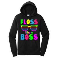Floss Like A Boss 80's Style Retro Women's Pullover Hoodie
