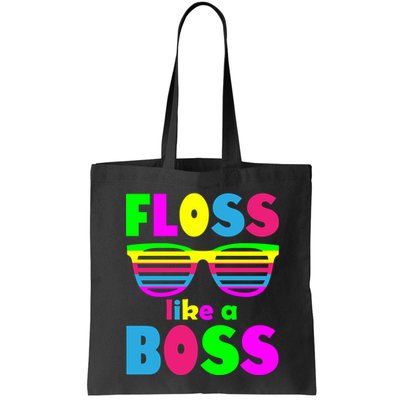 Floss Like A Boss 80's Style Retro Bag