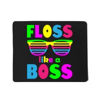 Floss Like A Boss 80's Style Retro Mousepad