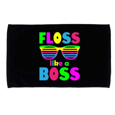Floss Like A Boss 80's Style Retro Microfiber Hand Towel
