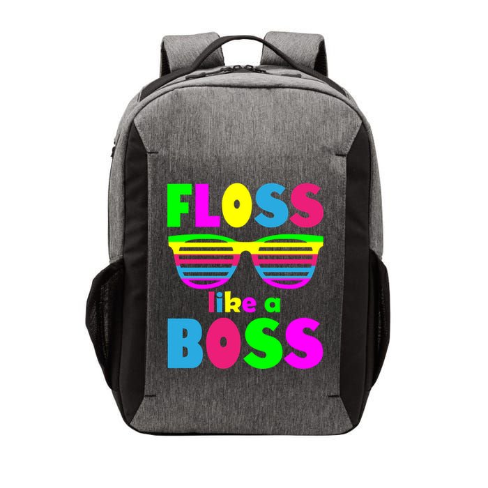 Floss Like A Boss 80's Style Retro Vector Backpack