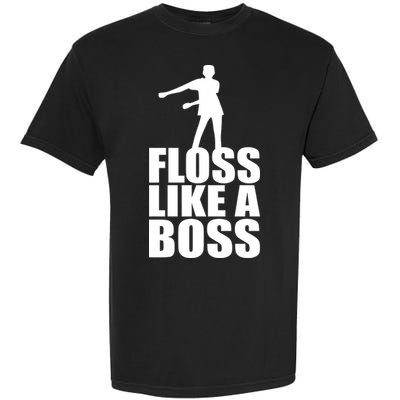 Floss Like A Boss Dance Logo Garment-Dyed Heavyweight T-Shirt