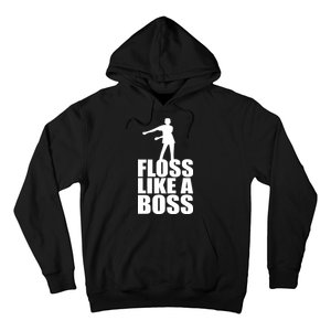 Floss Like A Boss Dance Logo Hoodie