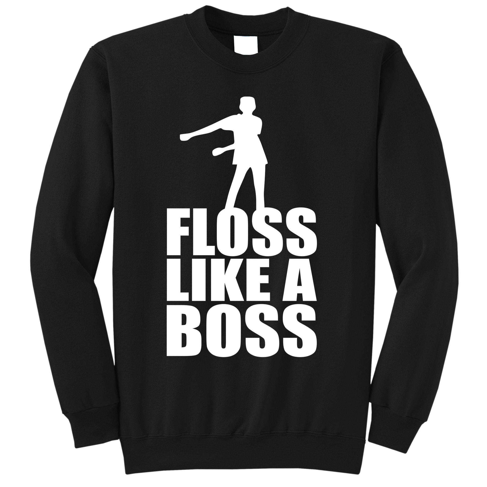 Floss Like A Boss Dance Logo Sweatshirt