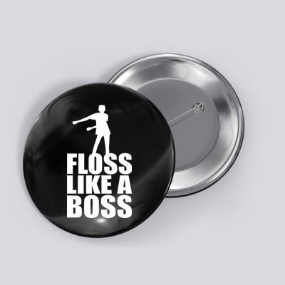 Floss Like A Boss Dance Logo Button