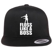 Floss Like A Boss Dance Logo Flatbill Hat