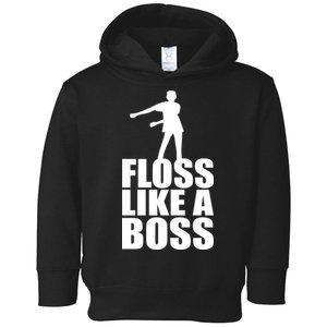 Floss Like A Boss Dance Logo Toddler Hoodie