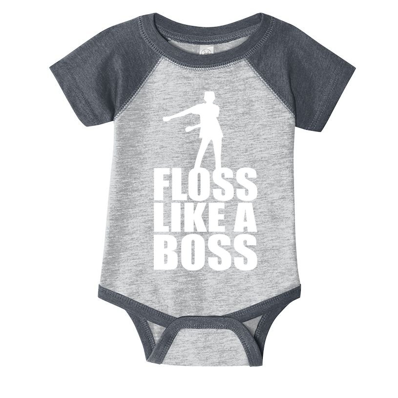 Floss Like A Boss Dance Logo Infant Baby Jersey Bodysuit