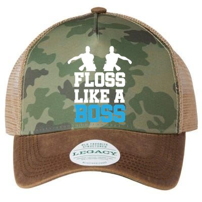 Floss Like a Boss Dance Move Legacy Tie Dye Trucker Hat