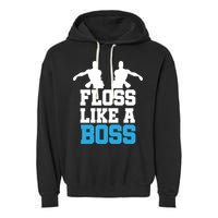 Floss Like a Boss Dance Move Garment-Dyed Fleece Hoodie