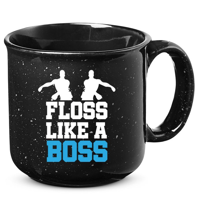 Floss Like a Boss Dance Move 15oz Campfire Ceramic Mug