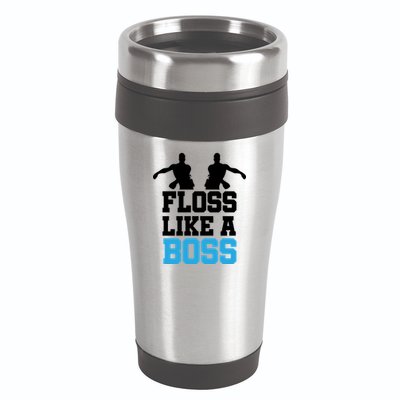 Floss Like a Boss Dance Move 16oz Travel Tumbler