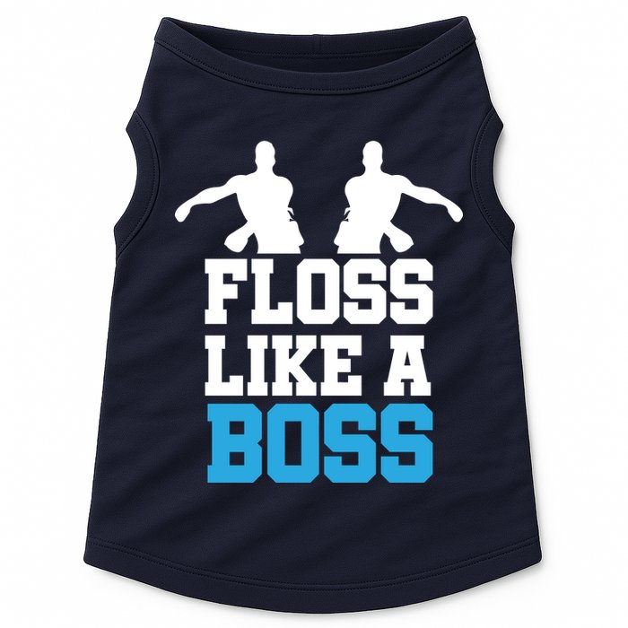 Floss Like a Boss Dance Move Doggie Tank