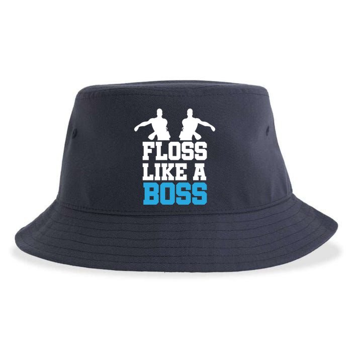 Floss Like a Boss Dance Move Sustainable Bucket Hat