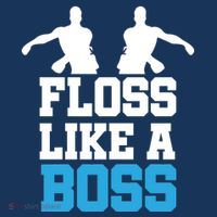 Floss Like a Boss Dance Move Button