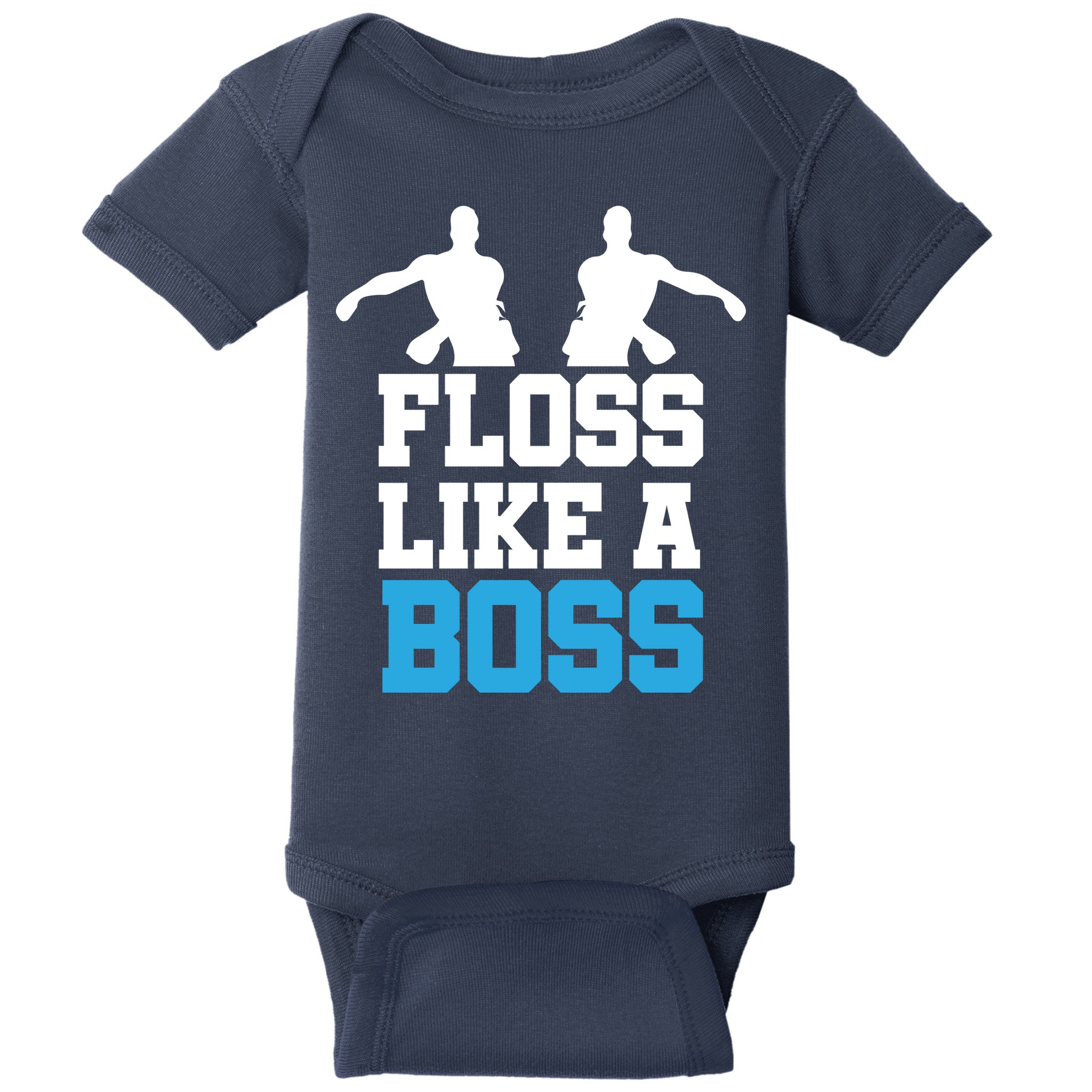 Floss Like a Boss Dance Move Baby Bodysuit