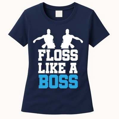 Floss Like a Boss Dance Move Womens T-Shirt