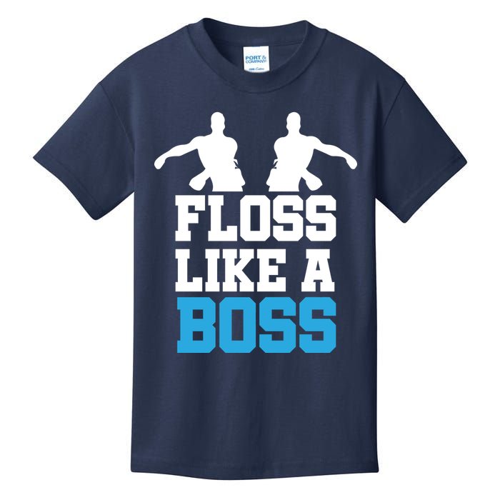Floss Like a Boss Dance Move Kids T-Shirt