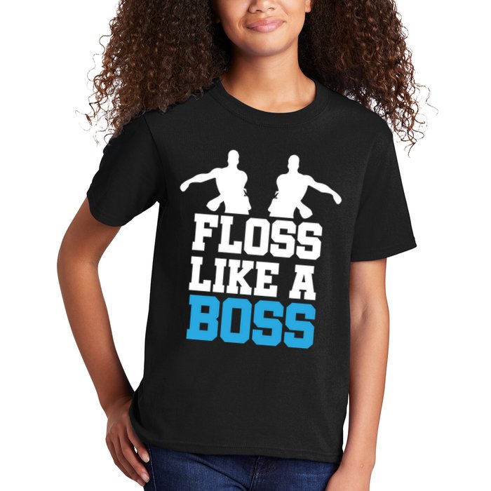 Floss Like a Boss Dance Move Kids T-Shirt