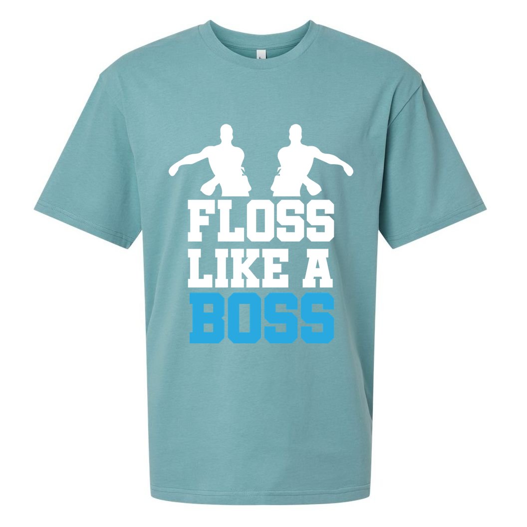Floss Like a Boss Dance Move Sueded Cloud Jersey T-Shirt