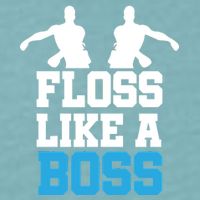 Floss Like a Boss Dance Move Sueded Cloud Jersey T-Shirt