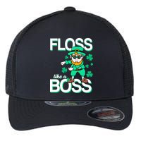 Floss Like A Boss Leprechaun Flexfit Unipanel Trucker Cap
