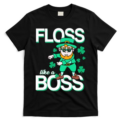 Floss Like A Boss Leprechaun T-Shirt