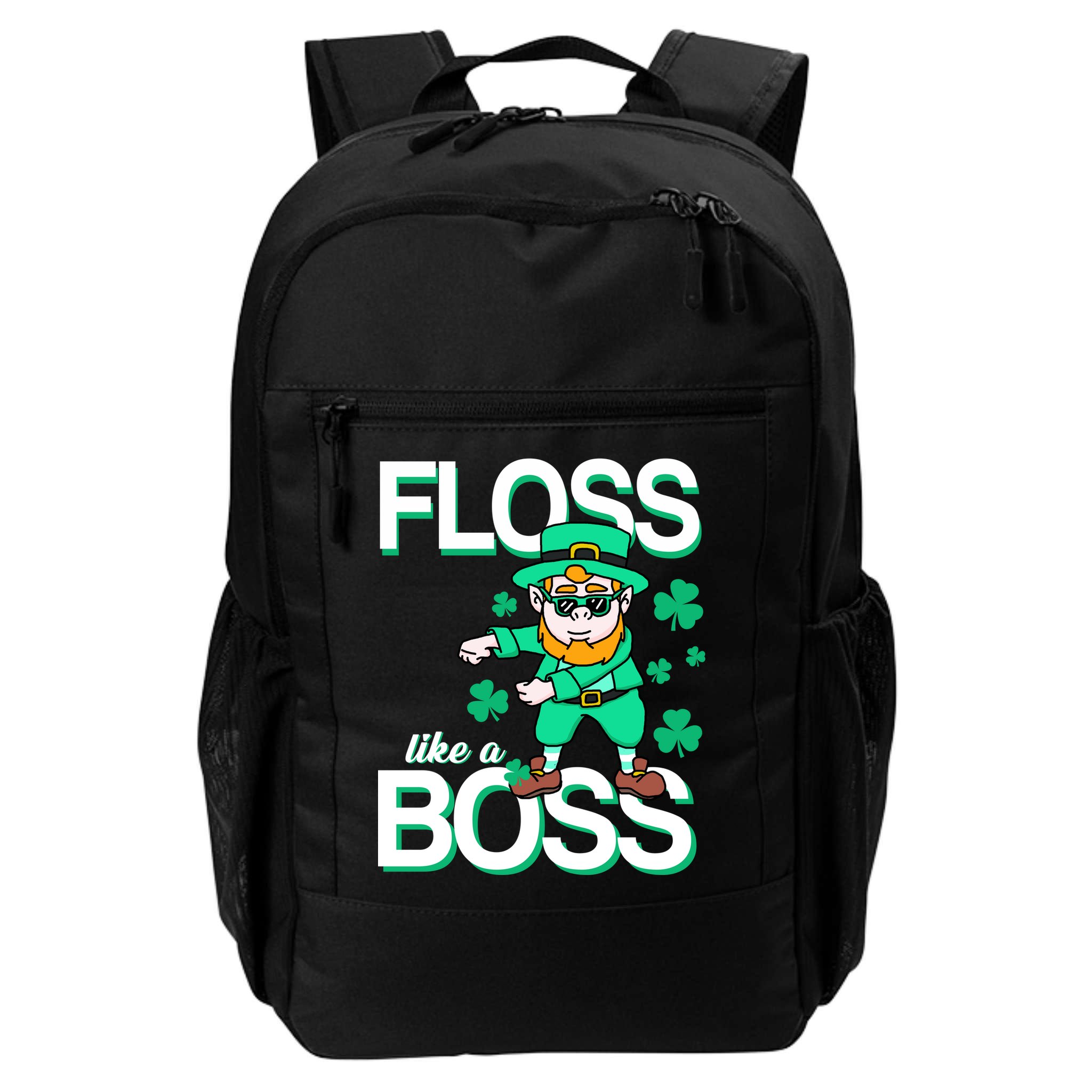 Floss Like A Boss Leprechaun Backpack
