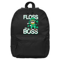 Floss Like A Boss Leprechaun 16 in Basic Backpack
