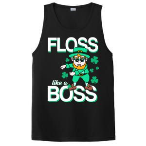 Floss Like A Boss Leprechaun PosiCharge Competitor Tank