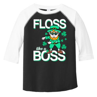 Floss Like A Boss Leprechaun Toddler Fine Jersey T-Shirt