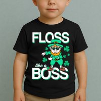 Floss Like A Boss Leprechaun Toddler T-Shirt