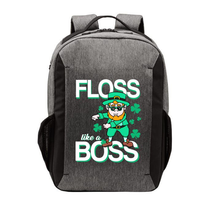 Floss Like A Boss Leprechaun Vector Backpack