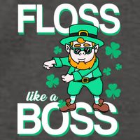 Floss Like A Boss Leprechaun Vector Backpack