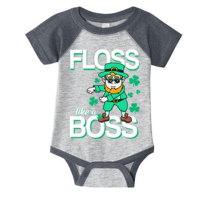 Floss Like A Boss Leprechaun Infant Baby Jersey Bodysuit