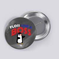 Floss Like a Boss Penguin Dancing Button