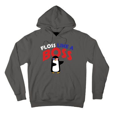 Floss Like a Boss Penguin Dancing Tall Hoodie