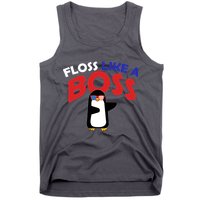 Floss Like a Boss Penguin Dancing Tank Top