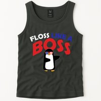 Floss Like a Boss Penguin Dancing Tank Top