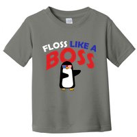 Floss Like a Boss Penguin Dancing Toddler T-Shirt