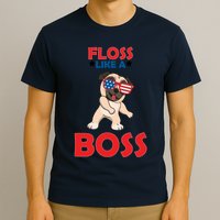 Floss Like A Boss Pug Dancing T-Shirt