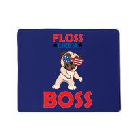 Floss Like A Boss Pug Dancing Mousepad