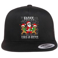 Floss like a Boss Santa Reindeer Flatbill Hat