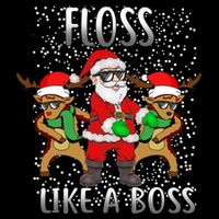 Floss like a Boss Santa Reindeer 16 in Basic Backpack