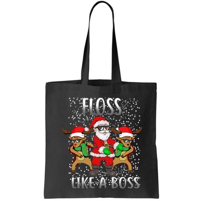 Floss like a Boss Santa Reindeer Bag