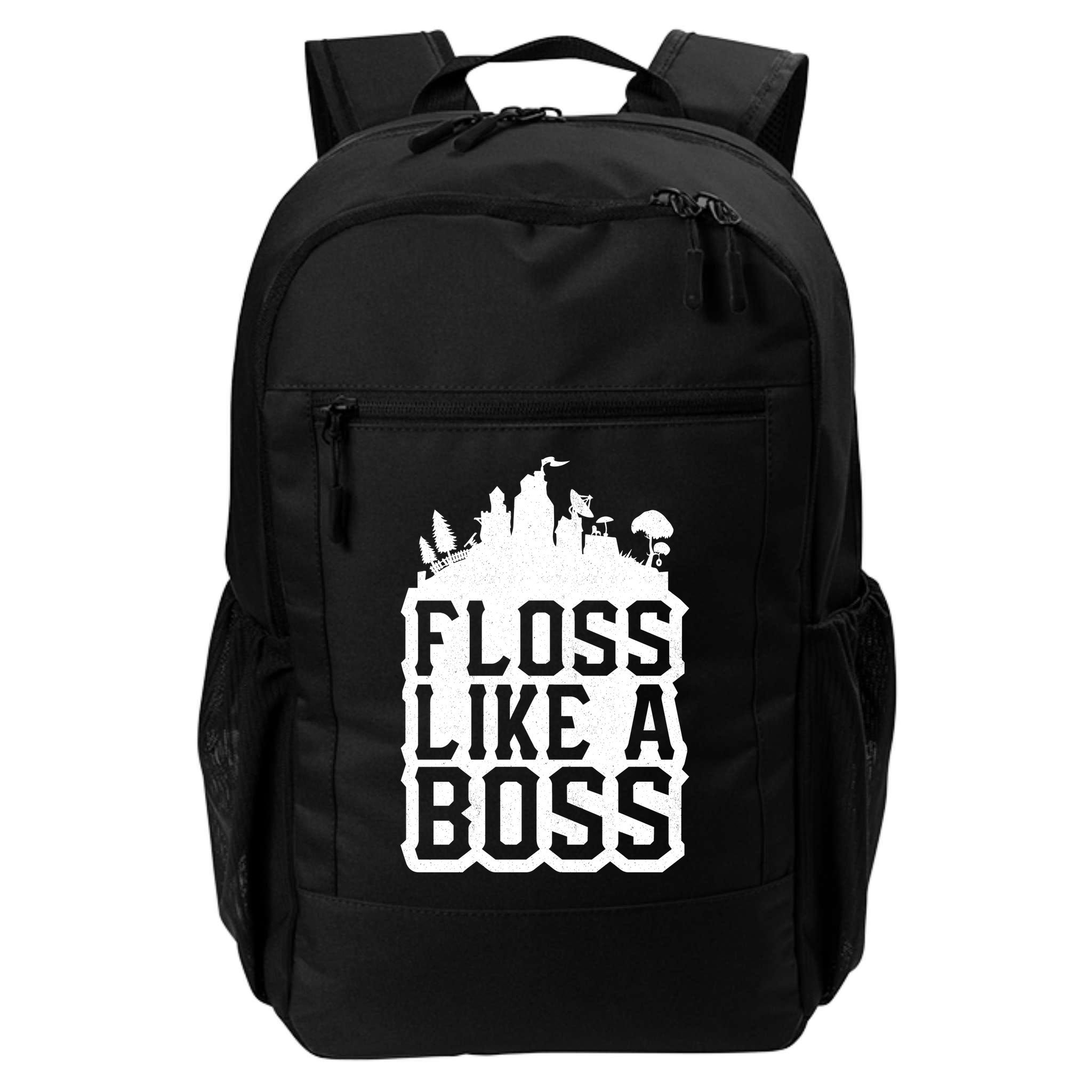 Floss Like A Boss Tower Funny Backpack