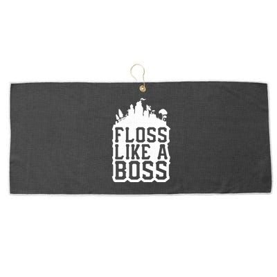 Floss Like A Boss Tower Funny Large Microfiber Waffle Golf Towel