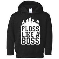 Floss Like A Boss Tower Funny Toddler Hoodie
