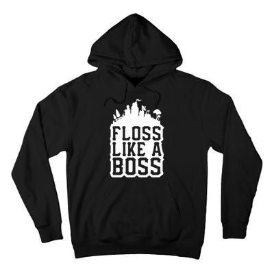 Floss Like A Boss Tower Funny Tall Hoodie