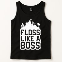 Floss Like A Boss Tower Funny Tank Top